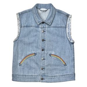 Retro Denim Gilet